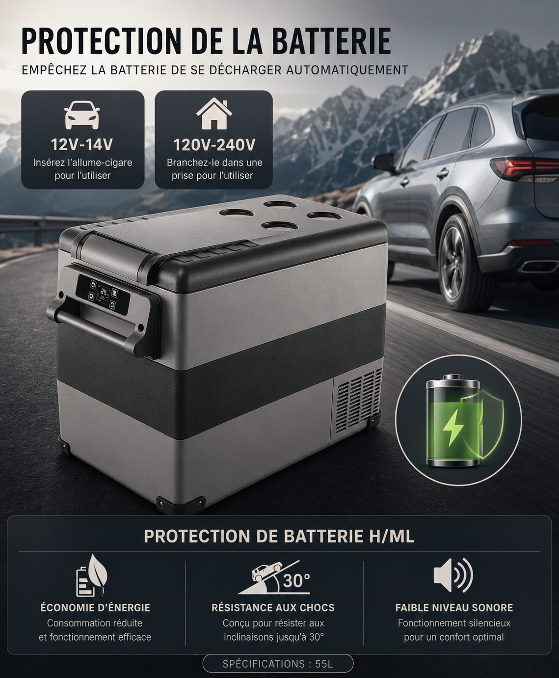 IceVolt Pro 55L