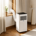 Climatiseur Portable 3-en-1 Refroidissement, Déshumidification et Ventilation.