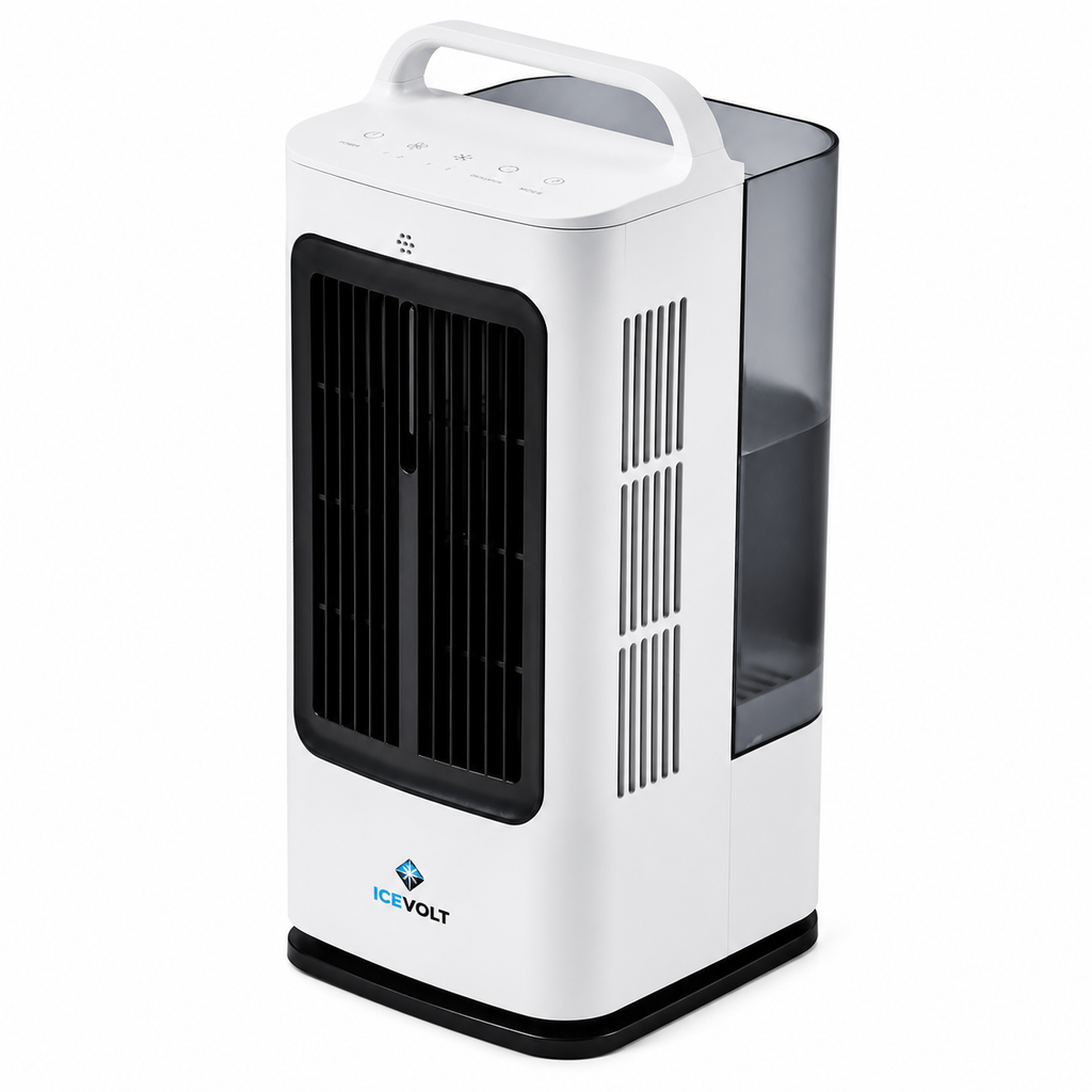 Climatiseur Portable, 4 en 1, Refroidisseur Air par Évaporation