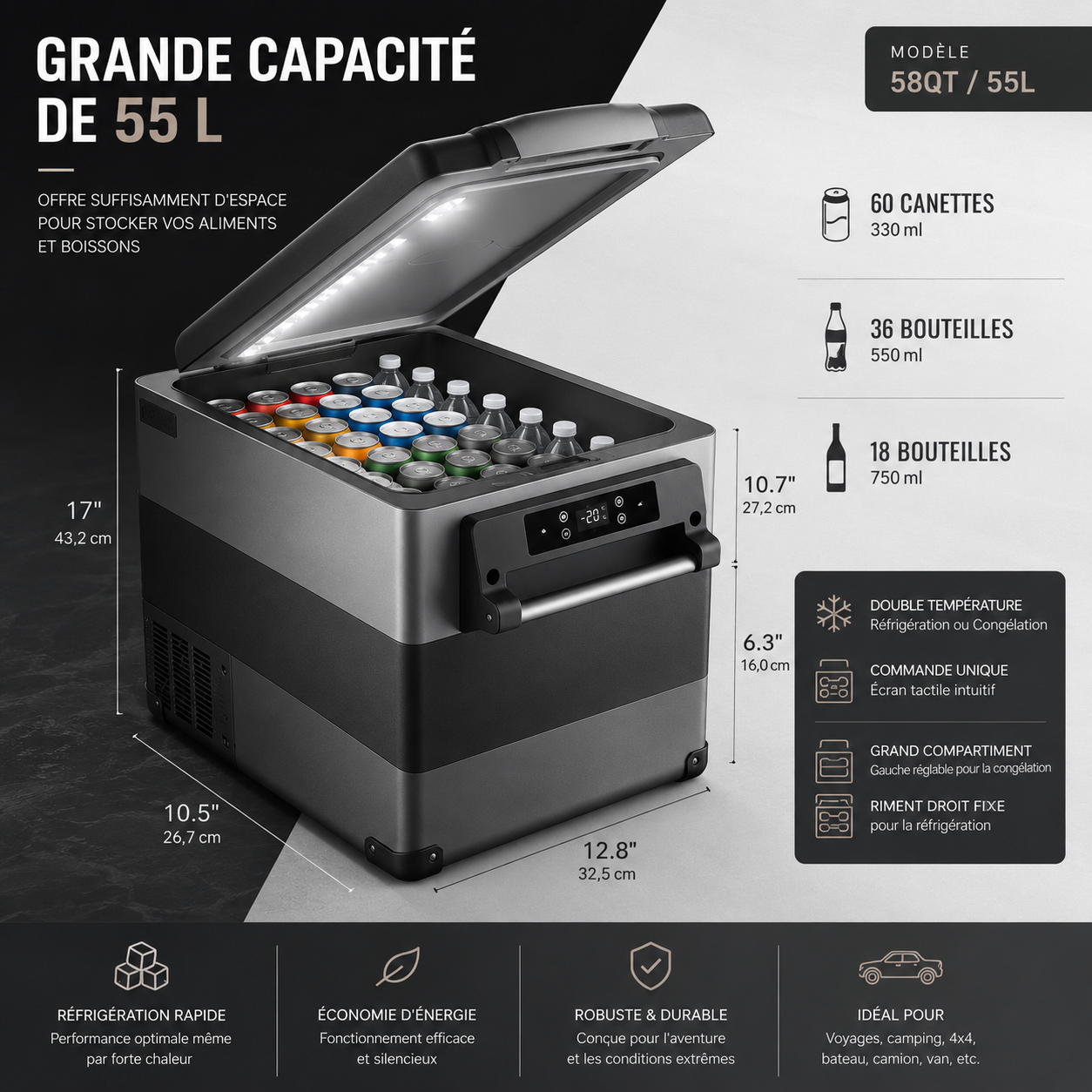 IceVolt Pro 55L